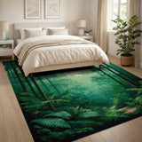Lush Forest Path Area Rug