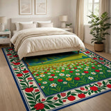 Apple Blossom Wildflower Valley Rug