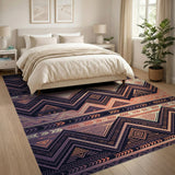 Heritage Tribal Zigzag Geometric Area Rug