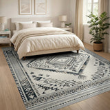 Beige Heritage Tribal Geometric No. 31 Area Rug