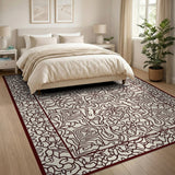 Cream Beige Traditional Persian Area Rug
