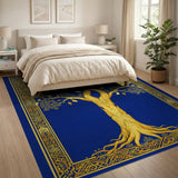 Golden Tree of Life Persian Area Rug