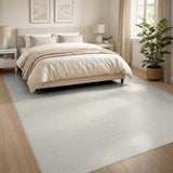 Beige Textured Neutral Area Rug