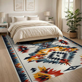 Vibrant Southwestern Geometric Area Rug