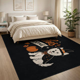 Welcome Witches Halloween Dog Area Rug