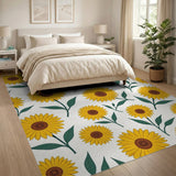Sunflower Field Area Rug
