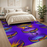 Rainbow Collar Kids Cartoon Rug