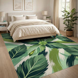 Pistachio Leaf Green Area Rug