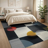 Bold Geometric Modern Area Rug