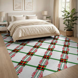 Bold Multi-Color Plaid Area Rug