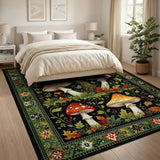 Whimsical Mushroom Grove Area Rug