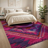 Vibrant Multi-Color Southwestern Area Rug
