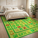 Vibrant Alphabet ABC Kids Learning Rug