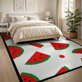Watermelon Slice Scatter Area Rug