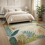 Whimsical Jungle Giraffe Kids Area Rug