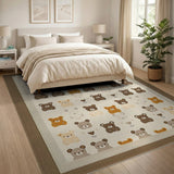 Teddy Bear Parade Kids Area Rug