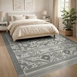 Heritage Tribal Geometric Beige Heritage Tribal Area Rug