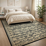 Vintage Sheet Music Area Rug
