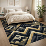 Eagle Summit Heritage Tribal Gold Rug