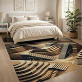 Terraced Canyon Steps Area Rug
