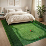 Golf Green Putting Area Rug