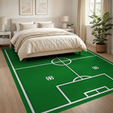 Soccer Field Area Rug