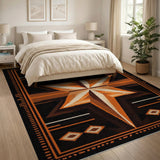 Southwestern Star Geometric Area Rug