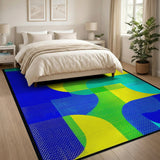 Vibrant Geometric Modern Area Rug