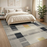 Multi-color and Patterns Modern Geometric Multi-Color Area Rug