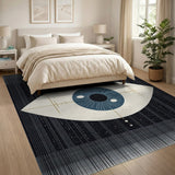 Mystical Cosmic Eye Geometric Area Rug