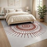 Heritage Tribal Mandala Round Rug
