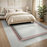 Subtle Geometric Beige Neutral Area Rug