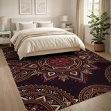 Heritage Tribal Red Red Mandala Heritage Tribal Area Rug