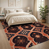 Moroccan Arch Star Geometric Rug
