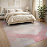 Multi-color and Patterns Vibrant Multi-Color Geometric Woven Area Rug