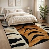 Bold Tiger Stripe Area Rug