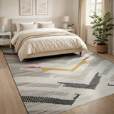 Zigzag Multi-Color Southwestern Area Rug