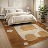 Adorable Cartoon Bear Bubbles Kids Area Rug