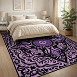 Purple Mandala Purple Mandala Persian Area Rug
