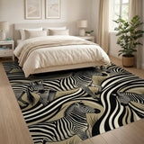 Zebra Wave Area Rug