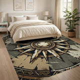 Tribal Sunburst Heritage Area Rug