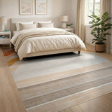 Arched Horizon Stripe Area Rug