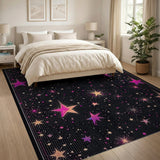 Celestial Starfield Multi-Color Area Rug