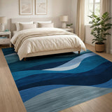 Blue Wave Coastal No. 3 Area Rug
