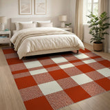 Rustic Red Buffalo Check Area Rug