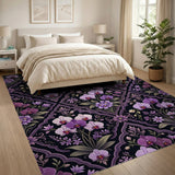 Purple Orchid Persian Area Rug