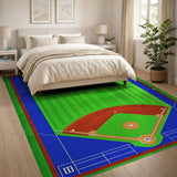 Baseball Field Area Rug