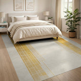 Golden Arch Geometric Area Rug