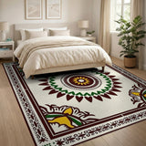Heritage Tribal Sun Mandala Area Rug