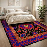 Vibrant Multicolor Floral Persian Area Rug